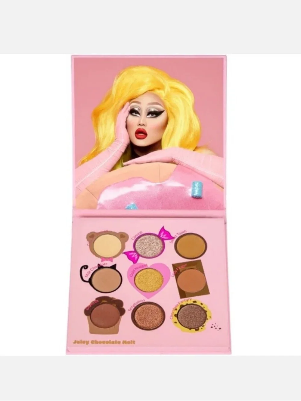 KimChi Chic Juicy Nine Eyeshadow Palette in Juicy Chocolate Melt